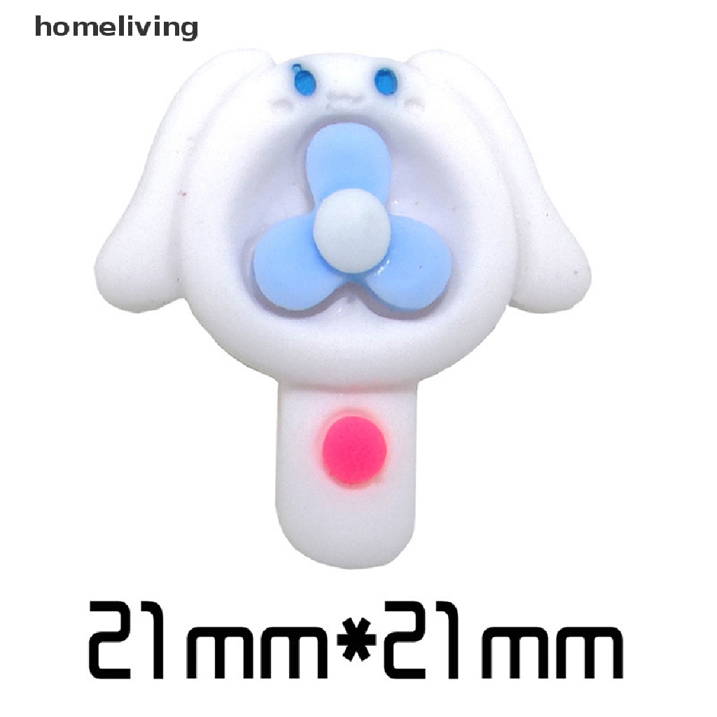 Set 10 Quạt Giấy Mini Hoạt Hình 1: 12 Trang Trí Nhà Búp Bê