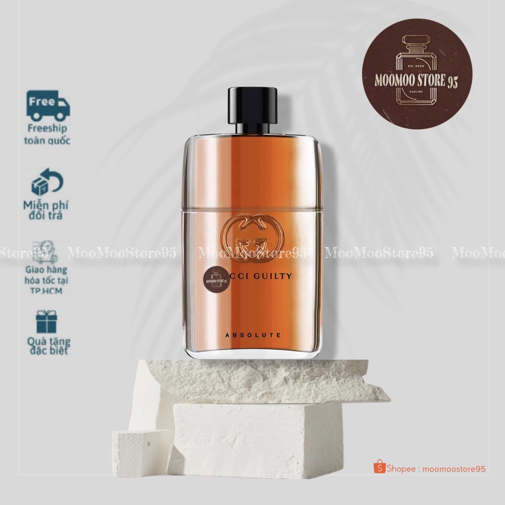 -𝐌𝐨𝐨𝐌𝐨𝐨- 𝐆 𝐔 𝐂 𝐂 𝐈 Guilty Absolute Pour Homme | Nước hoa nam | Sang trọng , Tinh tế , Nam Tính