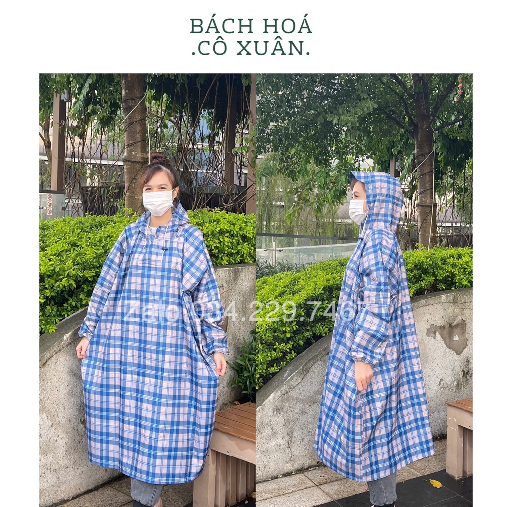ÁO MƯA BÍT VẢI DÙ Chuẩn Hàng LOẠI 1 Siêu Bền Không Thấm Nước