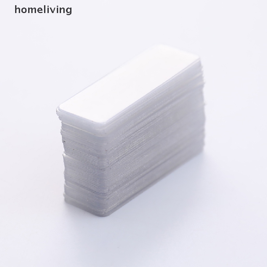 Hộp 60 Băng Keo Hai Mặt Hình Vuông Siêu Dính Chống Thấm Nước Trong Suốt Không Để Lại Dấu Vết