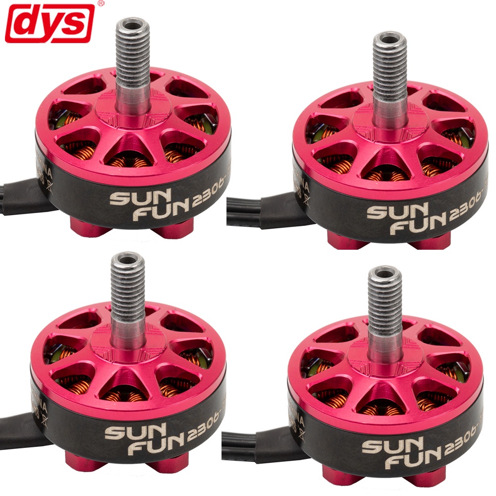 1 / 2 / 4 Động Cơ Không Chổi Than 2306 1750 / 2500KV CW 4-6S Cho Máy Bay Điều Khiển Từ Xa