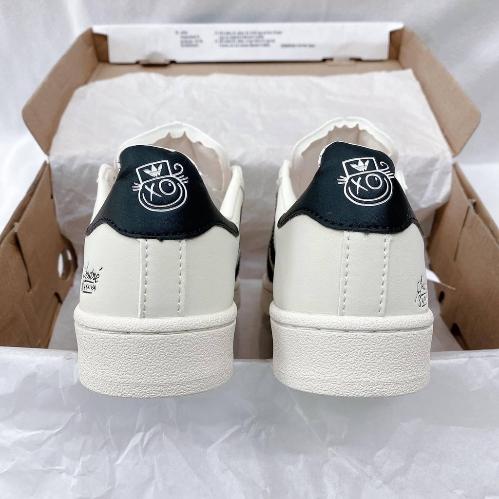 Giày thể thao Adidas Superstar X André Saraiva 'Cream' hot trend 2022