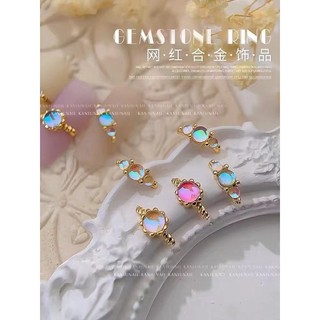 Charm đá đủ màu trang trí móng