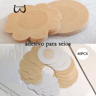 Bộ 40 Miếng Dán Ngực / Miếng Dán Nhũ Hoa Vô Hình Dùng Một Lần