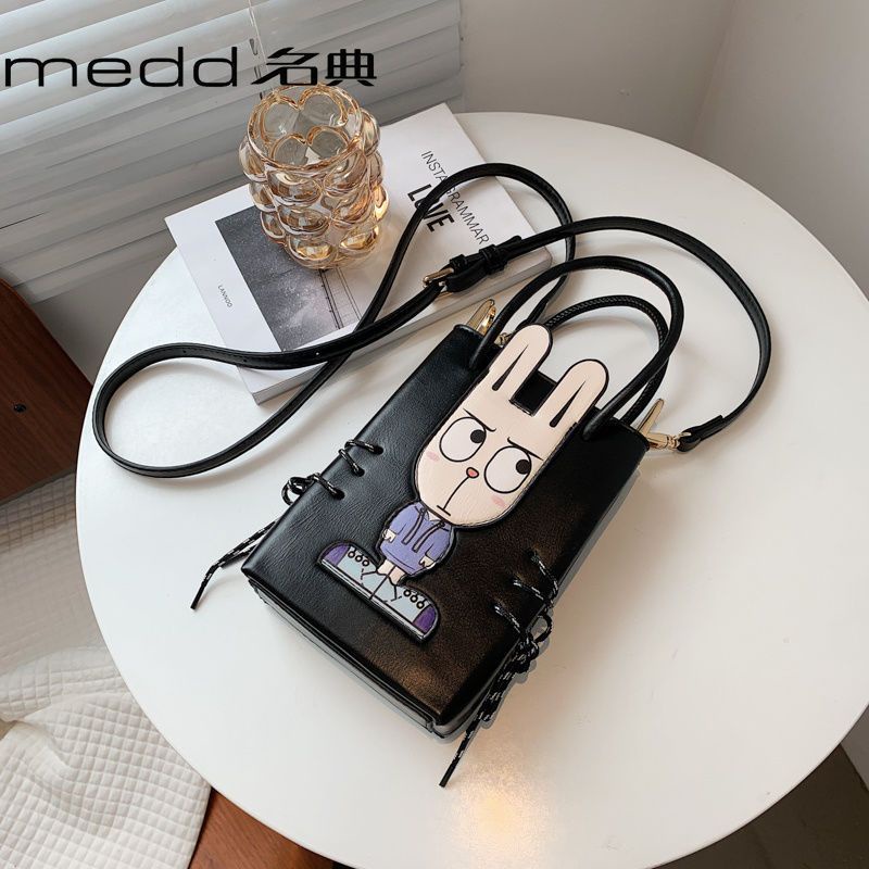 Túi Đeo Chéo Đựng Điện Thoại Họa Tiết Hoạt Hình Phong Cách Hàn Quốc Dễ Thương Thời Trang Mùa Hè Cho Nữ