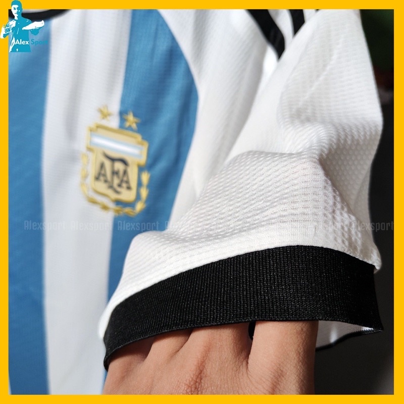 Sét Áo Bóng Đá 2022/23 > Tuyển Argentina > Chất vải mè thái ( Áo Đá Bóng Đẹp