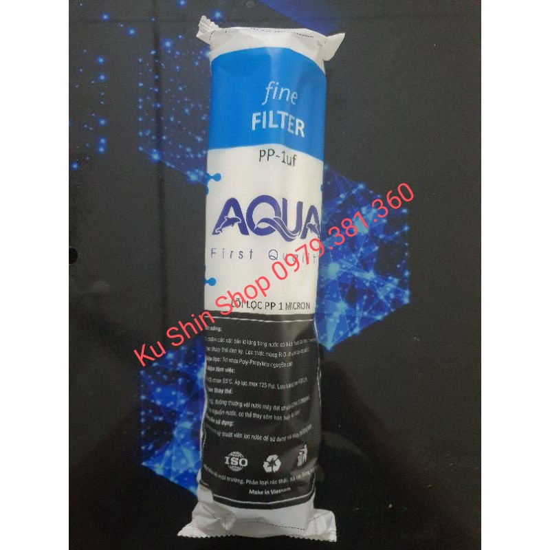 Combo 5 Lõi lọc nước AQUA số 3 - Hàng chính hãng!
