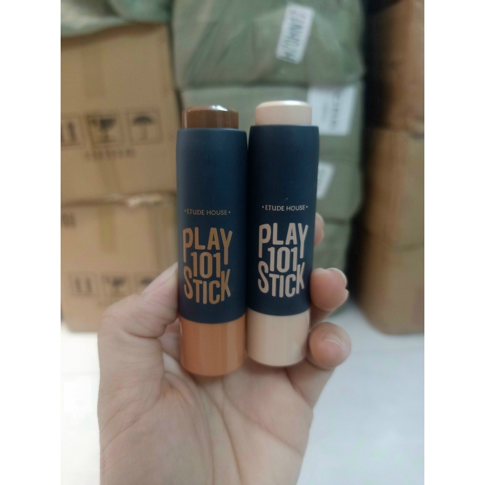 Tạo khối che khuyết điểm Etude House Play 101 - Hightlight & Contour Stick