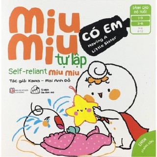 Sách - Ehon song ngữ Miu Miu tự lập - Có Em