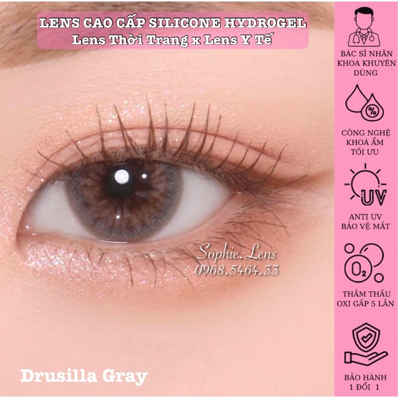 MẪU DRUS GRAY (cận 0-6)