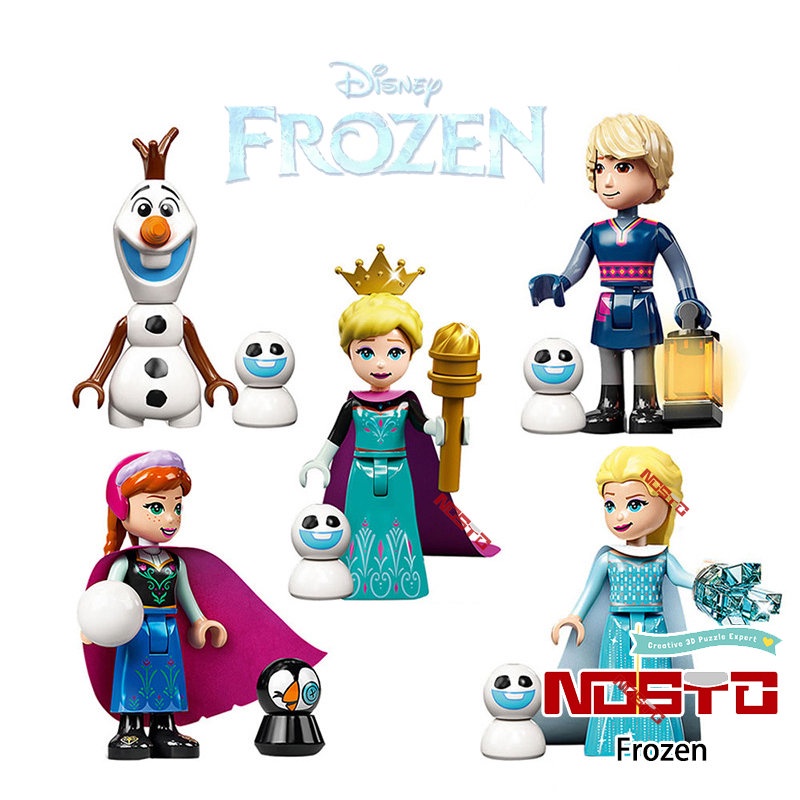 DISNEY Mô Hình Đồ Chơi Nhân Vật Anna Elsa Kristoff Olaf Hans Trong Phim Frozen