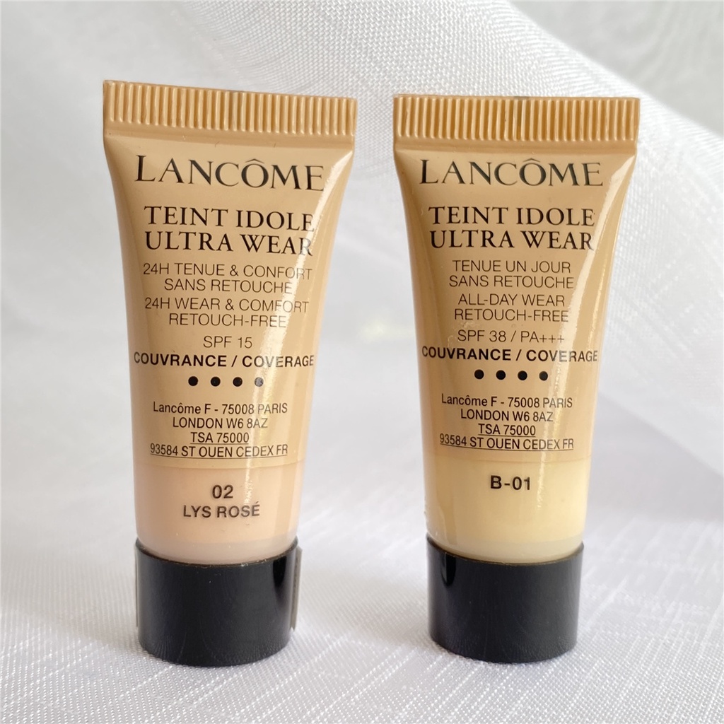 Lancome Kem Nền Lâu Trôi Teint Idole Ultra Wear SPF38 #B-01 5ml