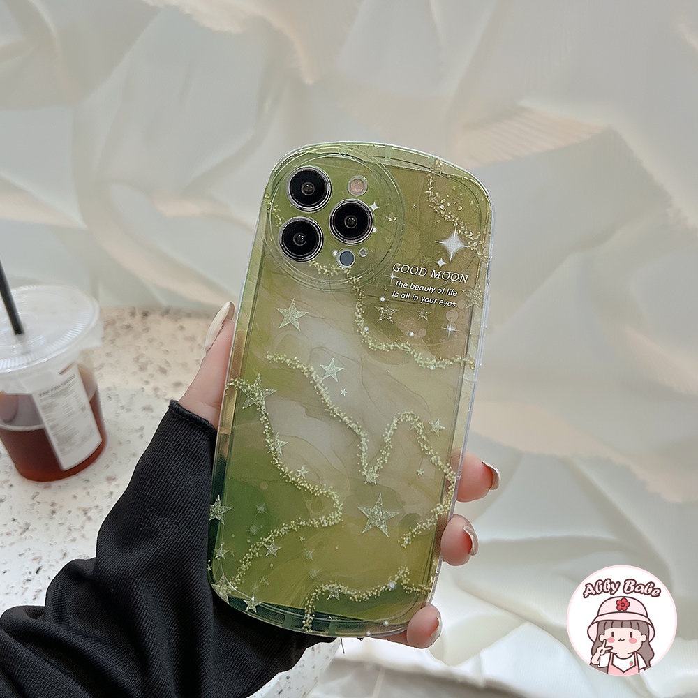 Ốp Điện Thoại TPU Mềm Mỏng Chống Bụi Hình Mặt Trăng / Xanh Dương Cho Iphone 14 Pro Max 11 7Plus 13 12 11 Pro Max X XS XR