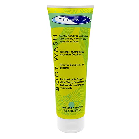 **HCM - Sữa tắm TRISWIM đi bơi, loại bỏ hóa chất Clo hồ bơi, nước biển không bị khô da, hàng nhập Mỹ