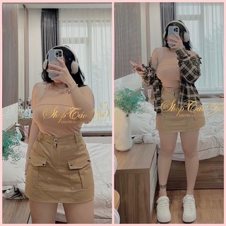 (SHOP TÁO ĐỎ BIGSIZE 50KG ĐẾN 90kg) set 3 món áo sơ mi caro