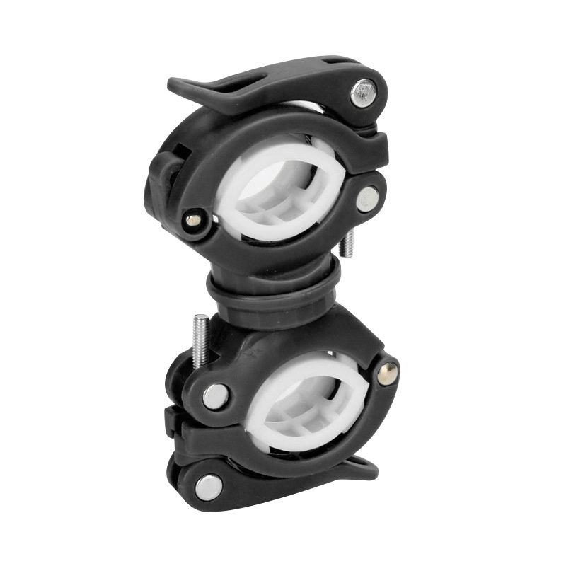 Giá đỡ đèn pha LED WURKKOS xoay 360 độ đường kính 18-38mm chất liệu cao su chuyên dụng cho xe đạp