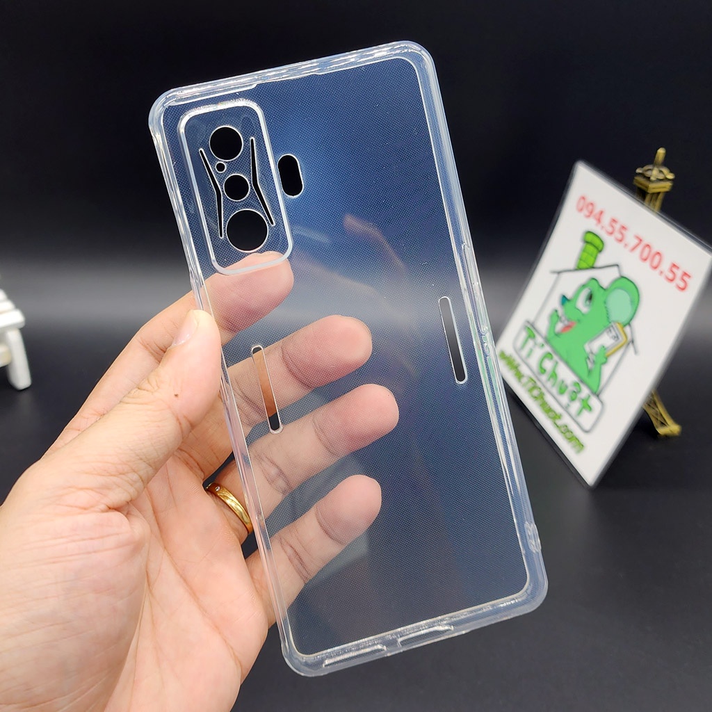 [Chính Hãng GOR-Ảnh Thật] Ốp lưng Xiaomi Redmi K50 GAMING Silicon Dẻo Trong Suốt