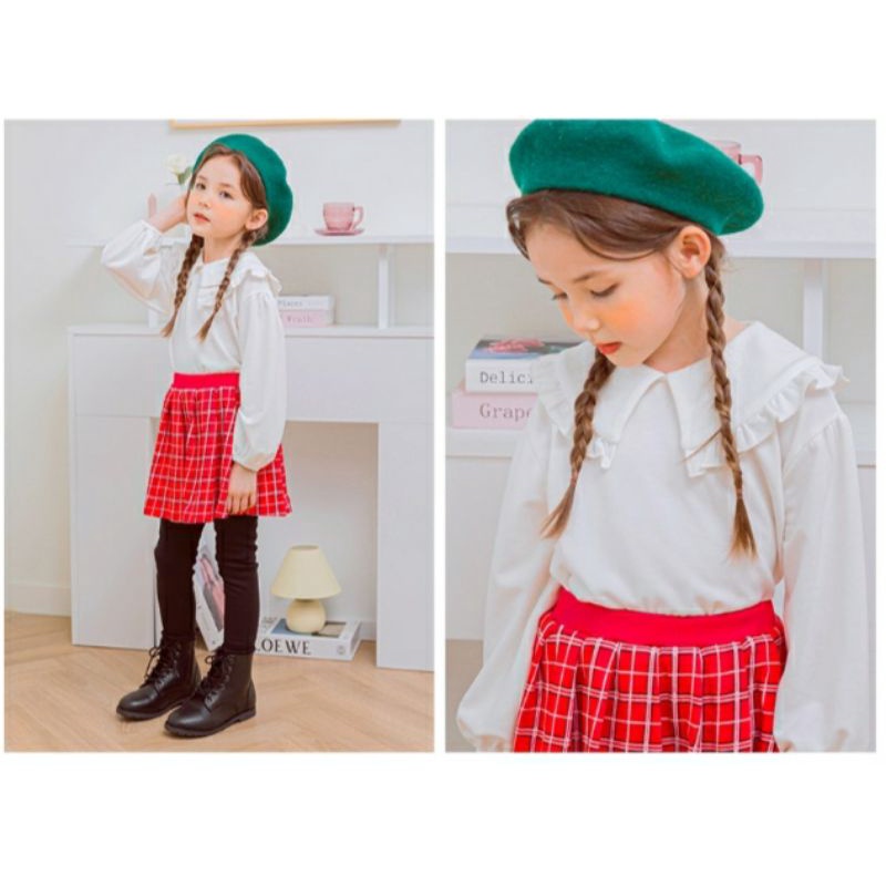 (Size 110,120,140) Áo lót lông xuất Hàn dư, Lilipurri