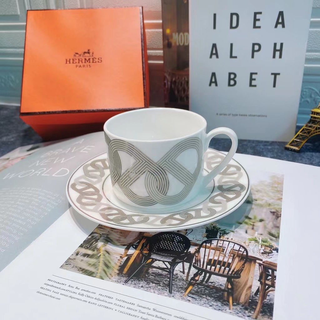 Bộ Tách Cà Phê Hermes Trung Quốc