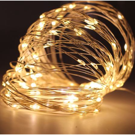 Dây đèn LED đom đóm fairylight dài 3 mét trang trí NOEL - sử dụng pin tiểu