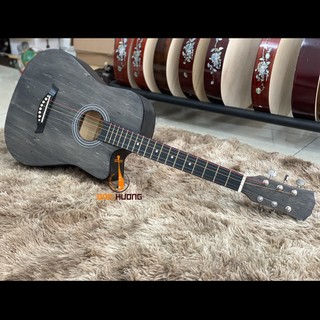 Đàn guitar acoustic - Nhạc cụ Đàn Hương -  Tặng kèm phụ kiện
