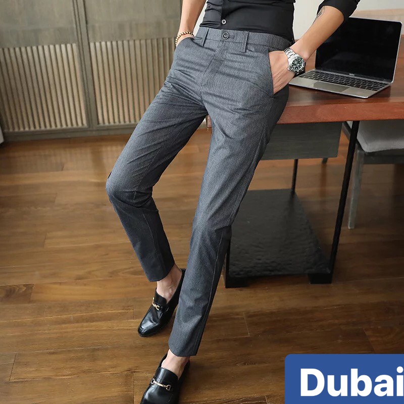 QUẦN TÂY ÂU ỐNG CÔN 3 MÀU VIP XÁM, ĐEN, TRẮNG XÁM PHONG CÁCH HÀN QUỐC SÀNH ĐIÊU VIP - DUBATI FASHION