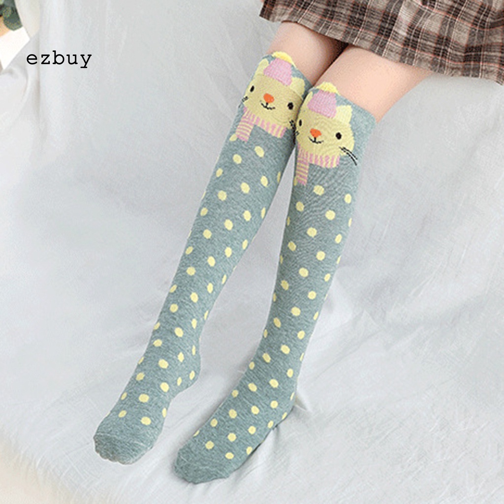 Vớ Cao Cổ In Hình Động Vật Dễ Thương Cho Bé Từ 3-12 Tuổi BOBORA