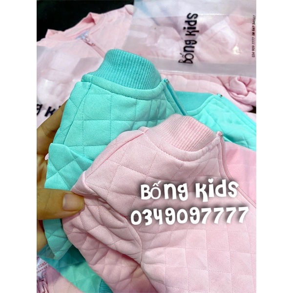 Áo Bomber Bé Gái Trần Trám Basic GJ