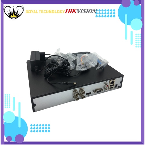 ĐẦU GHI HÌNH 4 KÊNH HIKVISION DS-7204HGHI-K1 Hỗ trợ ghi hình Full HD,Hỗ trợ ổ cứng 8TB