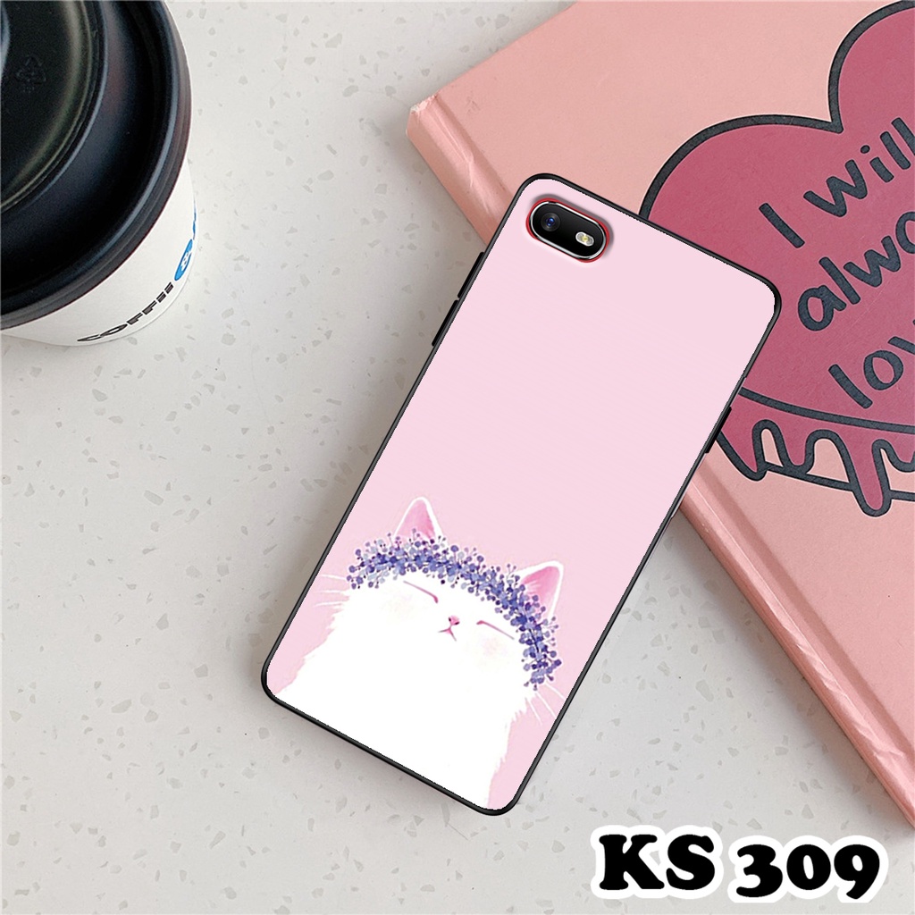 Ốp lưng Oppo A1k - Realme C1 - Ốp Oppo in hình LoveCat - Chất liệu TPU siêu bền