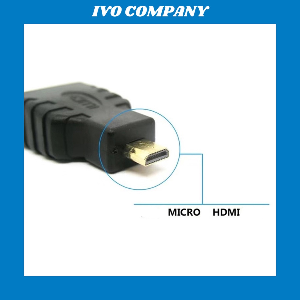 Adaptor Chuyển Đổi HDMI Sang Micro HDMI | BigBuy360 - bigbuy360.vn