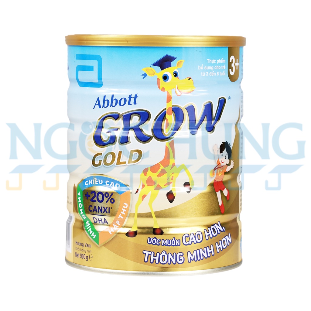 Sữa bột Abbott Grow Gold 3+ 900g