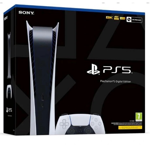 Máy Chơi Game PS5 Playstation 5 Digital / ổ điã Chính Hãng Sony