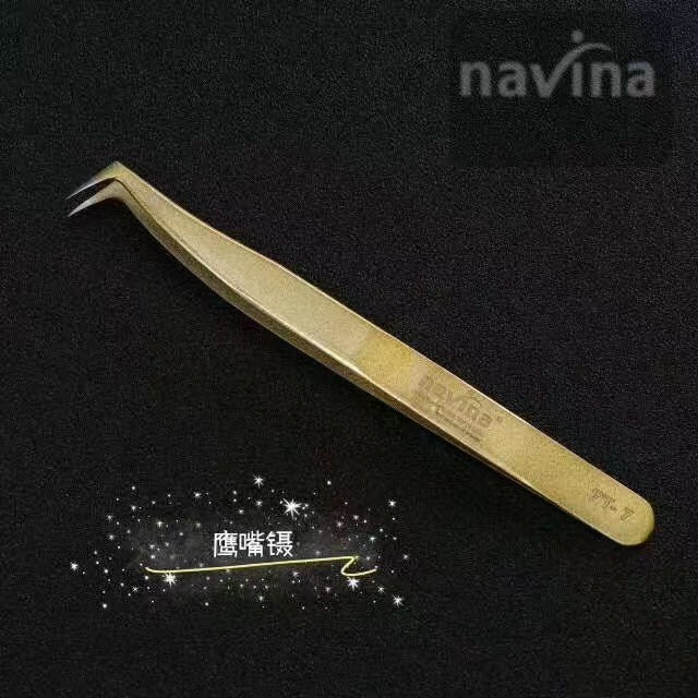Nhíp lông mi Navina 3D / 6D Khối lượng nối mi Nhíp lông mi tốt nhất