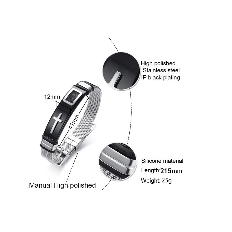 Vòng Tay Công Giáo Titan Cao Cấp