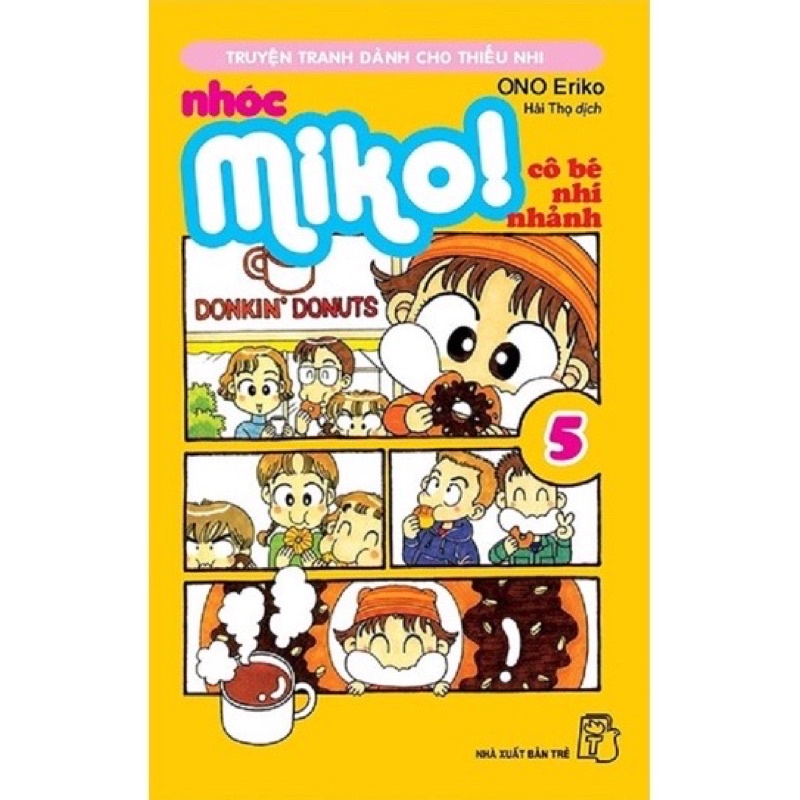 Sách - Nhóc Miko: Cô Bé Nhí Nhảnh - Tập 5 - ONO Eriko