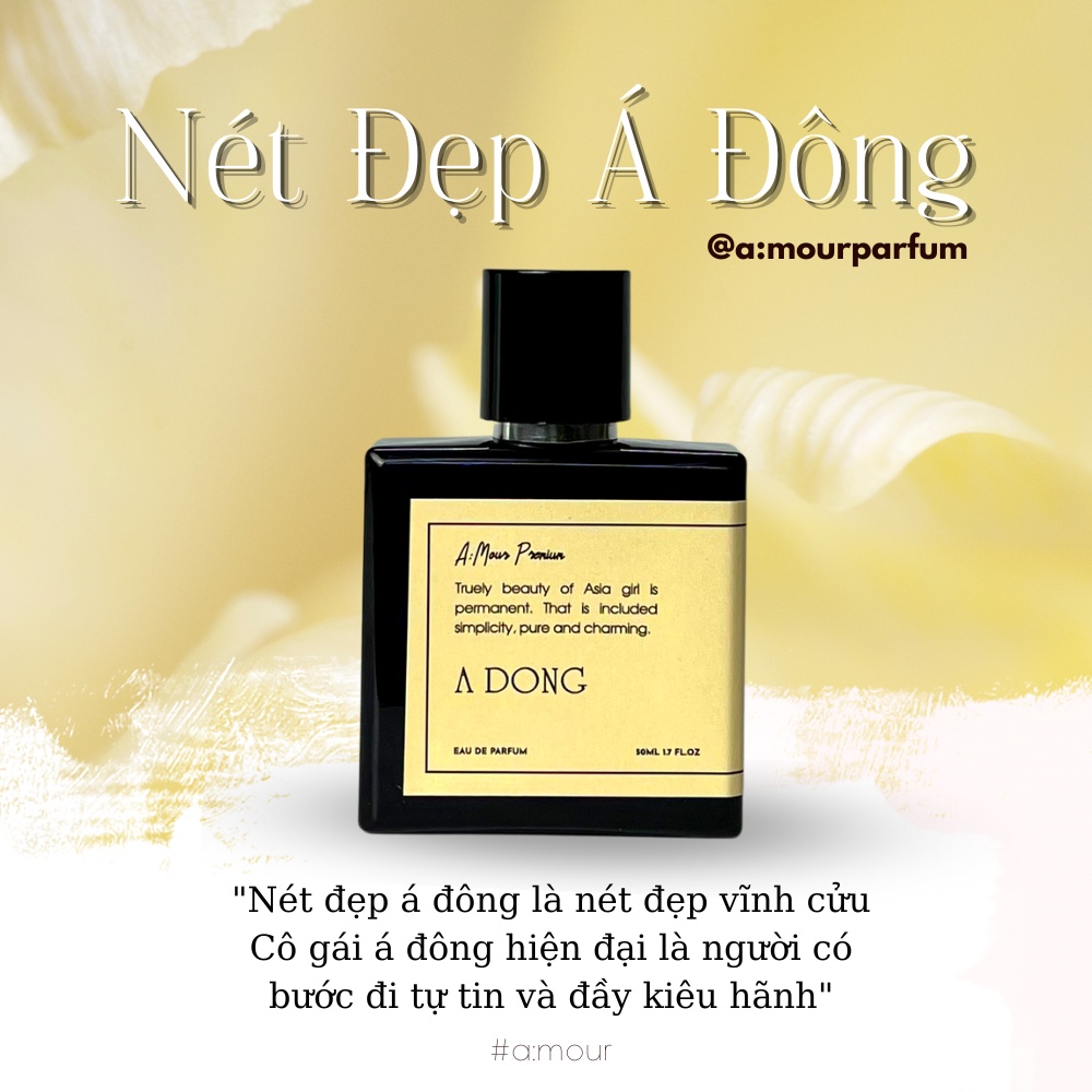 [Amour Á Đông] Nước Hoa Nữ Nguyên Liệu Nhập Pháp Hương Thơm Á Đông 50ml - Dạng Xịt