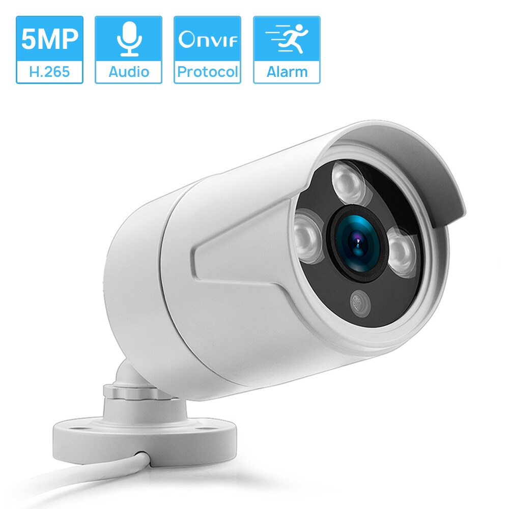 Camera IP CCTV HAMROL giám sát chuyển động IP.265 ONVIF P2P XMEYE 48V POE chống thấm nước tiện lợi