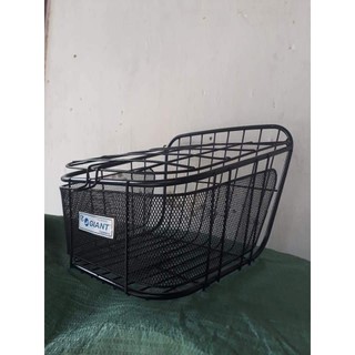 Giỏ sắt rổ giỏ nhựa xe đạp điện có nắp lắp cho xe 133m, 133S, xe mini coper, xe đạp điện dáng nhỏ và các loại xe khác
