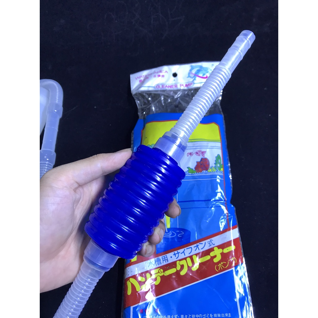 Dụng cụ bơm tay hút cặn, hút phân, hút nước và vệ sinh hồ cá