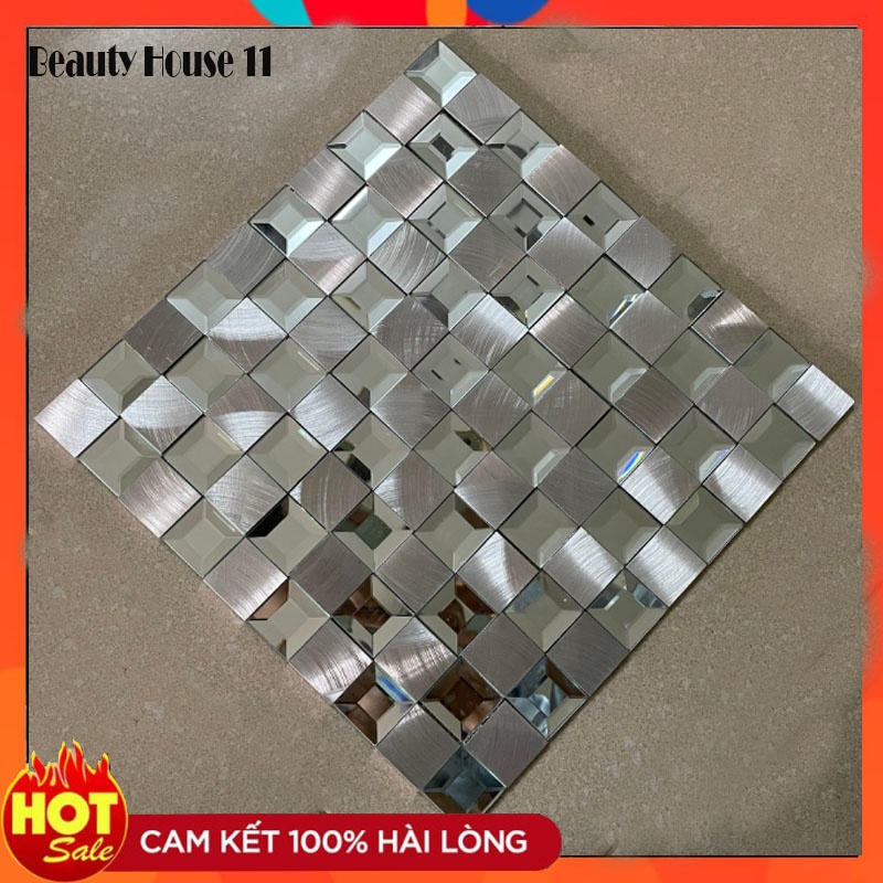 Gạch thủy tinh, gạch mosaic trang trí nhà cửa, trang trí quán cao cấp