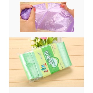 Set 5 cuộn túi nilon đựng rác tiện ích
