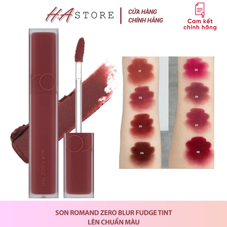Son Kem Lì Romand Blur Fudge Tint 5g