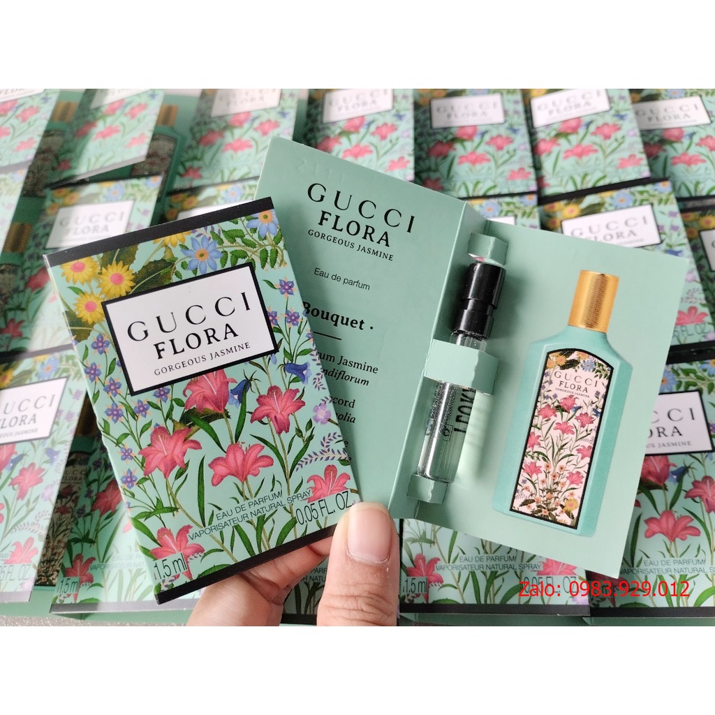 Mẫu thử Nước hoa Vial Chính hãng Gucci Flora Gorgeous Jasmine EDP