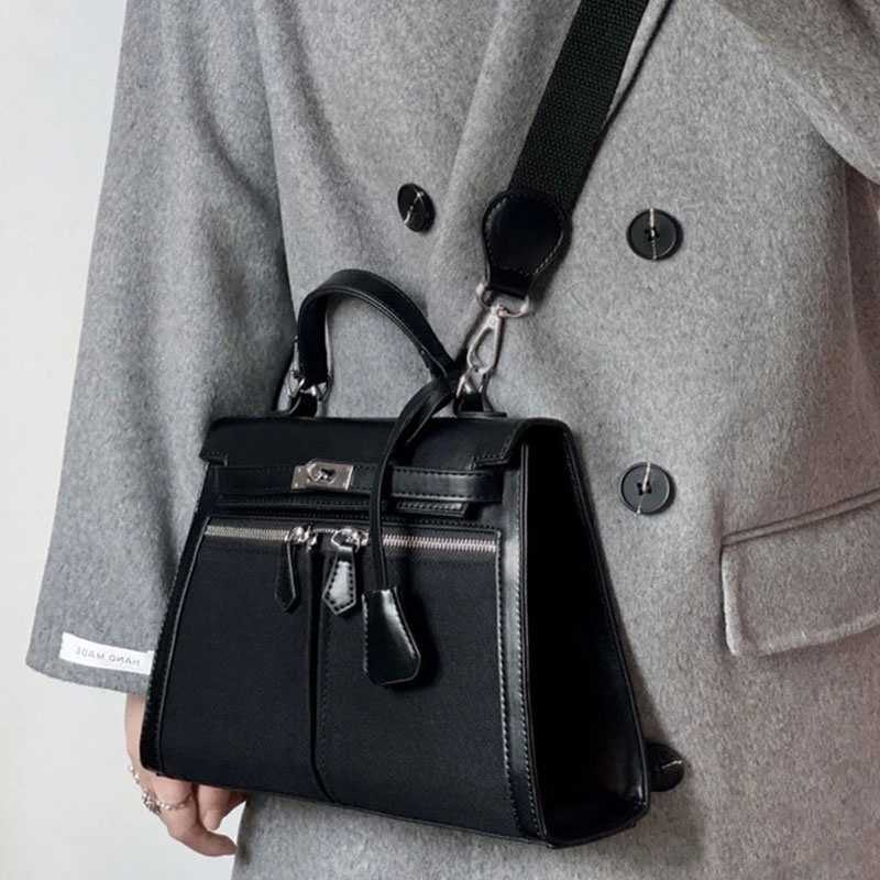 Túi Đeo Chéo Kylie mini Bằng Vải Bạt Cao Cấp Hợp Thời Trang Túi xách,  túi đeo vai（Hết hàng）