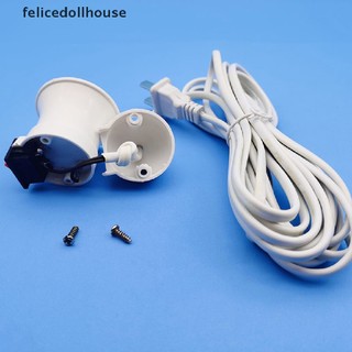 [felicedollhouse] 2.5M 4M E27 Lamp Base Holder US Hanging Light Bulb Socket Cord With Switch [VN]