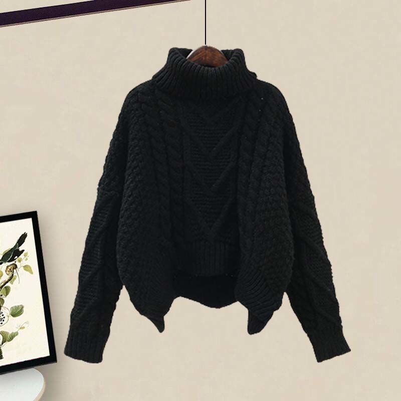 Bộ Áo Sweater Dáng Ôm Phối Chân Váy Lưng Cao Thời Trang Mùa Đông 2022 Plus Size Cho Nữ