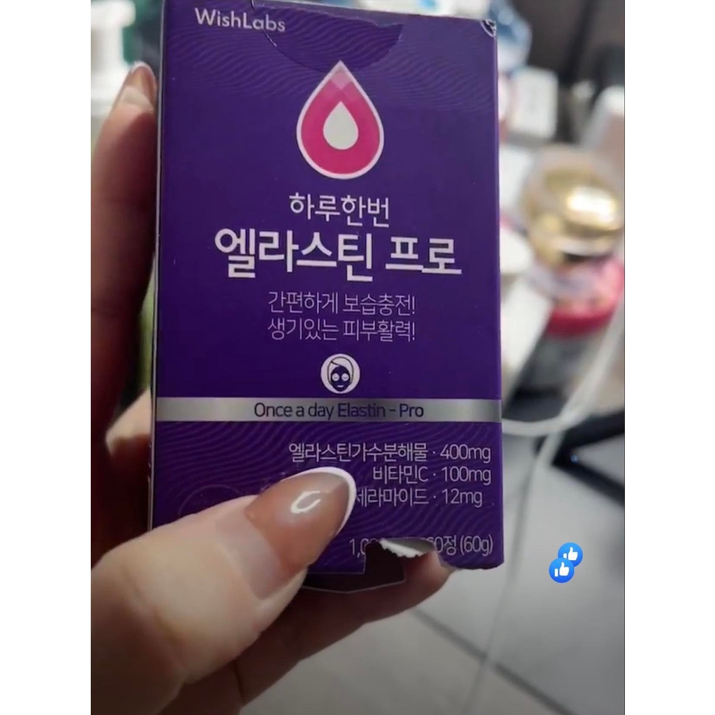 E96_Viên uống Elastin Pro Liều Tấn Công  Once a day Elastin 60 viên 24000mg