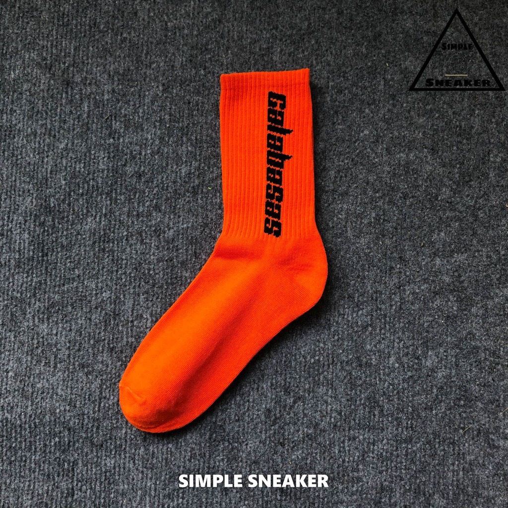 [ SIÊU RẺ ] Vớ cotton co giãn cổ Cao thể thao cá tính cho Nam chữ GALABASAS