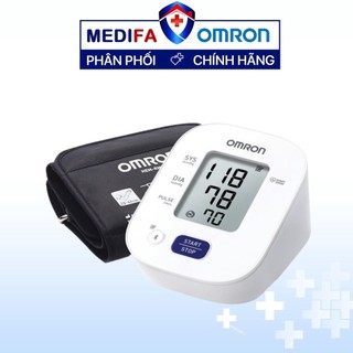 Máy đo huyết áp Omron HEM-7142T1 phát hiện nhịp tim không đều, bộ nhớ 14 kết quả đo có kết nối Bluetooth